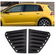 Resim Golf 7 -7,5 Kelebek Cam Vizörü Parlak Siyah 