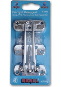 Resim Ennalbur Beşel Kapı Emniyet Kelepçesi Krom 