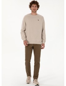 Resim U.s. Polo Assn. Erkek Haki Pantolon Kanvas-chino 50316831-vr027 Haki 