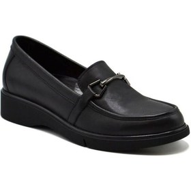 Resim Venüs 23073005k Kadın Deri Oxford Ayakkabı 23073005K-R1534 Siyah 