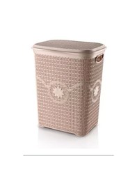 Resim Örgü Kirli Çamaşır Sepeti Royaleks-asd040 Çok Renkli 