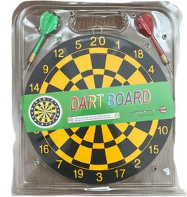 Resim Alp İğneli Rakamlı Çift Taraflı Dart 24 Cm 2 İğne 