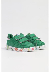 Resim United Colors Of Benetton Benetton Bn-31517 - 2158 Yesil-çocuk Spor Ayakkabı 001 