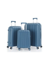 Resim Mçs Üçlü Polipropilen Valiz Seti V305 S18y100033-set 10227 Sky Blue 