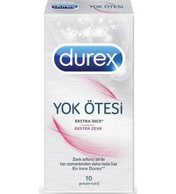 Resim Durex Yok Ötesi Ekstra Zevk Prezervatif 10'lu 