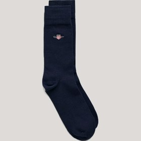 Resim GANT Unisex Lacivert Logolu Çorap 