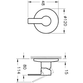 Resim Artema Fold S A42538 Ankastre Duş Bataryası Krom 
