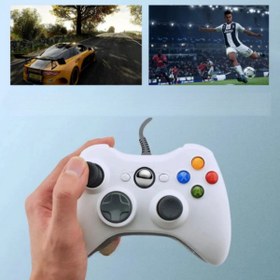 Resim İTHALCİM Xbox 360 Uyumlu Kol Kablolu Joystick Gamepad Kablolu Oyun Kolu 