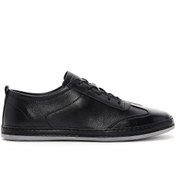 Resim Derimod Erkek Siyah Bağcıklı Deri Sneaker 24sfd674318 