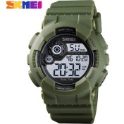 Resim Hanyang Ordu Yeşil Skmeı Açık Spor Izle Erkekler Darbeye Dayanıklı ve Su Geçirmez Askeri Saatler LED Ekran Şok Dijital Saat Reloj Hombre 1583 Saat (Yurt Dışından) 