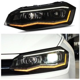 Resim Volkswagen Polo 2018-2021 Arası Uyumlu Full Led Far 