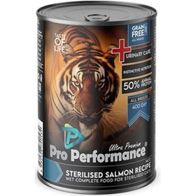Resim Pro Performance Ultra Premium Somonlu Kısırlaştırılmış Kedi Konservesi 6 Adet 400 Gr 124-20008.02 