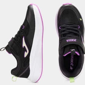Resim Joma Siyah Kız Çocuk Koşu Ayakkabısı JFERRS2541V-FERRO JR 2541 NEGRO ROS 