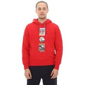 Resim Napapijri B-Portalet H Erkek Sweatshirt Kırmızı 
