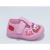 Resim Kız Panduf Hello City Pembe 