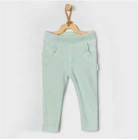 Resim Andywawa Anw-ac22122 Bebek Pantolon Pant Velvet Home Sweet Home Mint 