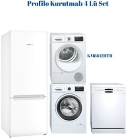Resim Profilo 4 Lü Kurutmalı Full Set (BD3055WEVN - CMN12190TR - BM6320MA - KM8612HTR) 