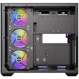 Resim Antec Cx Mirror Mid Tower Oyuncu Kasası Siyah 
