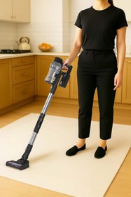 Resim Kiwi Kvc-4040BLF Katlanabilir Şarjlı Bldc Motor Dik Süpürge 