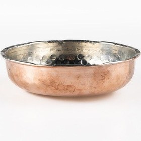 Resim Dmt Copper Gaziantep Dövme Bakır Çerezlik Seti Kahvaltılık Kuruyemiş Reçel 6 'lı Set 10cm X 3cm Bakır 
