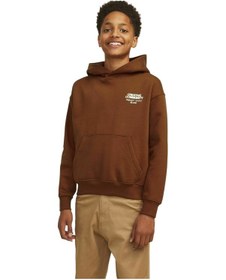 Resim Jack & Jones Erkek Çocuk Sweatshirt 12263292 Kahve 
