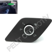 Resim Pelit Otomotiv Jetta Ayna Ayar Düğmesi Katlanabilir 5C7959565 5C7959565N 