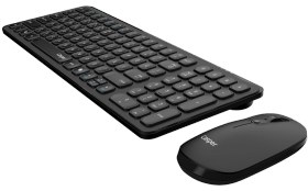 Resim Casper SK.CS-AX8032 -W Kablosuz Slim Klavye Mouse Seti Siyah 