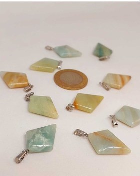 Hematit Taşı Arpa Kesim Tespih / Doğaltaş Tespih