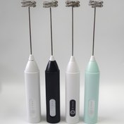Resim USB Şarj Edilebilir Elektrikli Süt Köpürtücü 3 Hız Ayarı ile - Elde Taşınan İçecek Karıştırıcısı Kahve, Kapuçino, Matcha ve Daha Fazlası İçin - Beyaz ve Siyah Tasarım, Pil, Köpürtme Aracı, Mutfak Aleti, Modern Mutfak Eşyaları, Dayanıklı Plastik 