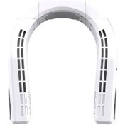 Resim Taşınabilir Boyun Fanı Mini Hava Soğutucu Klima Kanatsız Fan Pembe Xy2g1l Pembe 