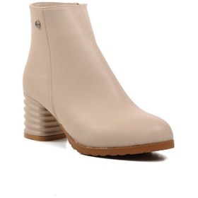 Resim Pierre Cardin Pc-52524 Krem İçi Polarlı Kadın Topuklu Bot 001 