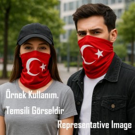 Resim Unisex Outdoor Bandana & Boyunluk-motosiklet Maskesi, Nefes Alabilir, Rüzgar Geçirmez, Bandana Boyunluk BDKM146 