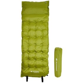 Resim Alpinist Comfort Air Yeşil Şişme Kamp Matı 