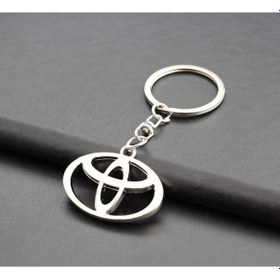 Resim Toyota Uyumlu Metal 3D Anahtarlık 