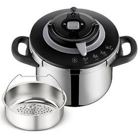 Resim Tefal Clipso+ Chef 6 lt Düdüklü Tencere Gri 