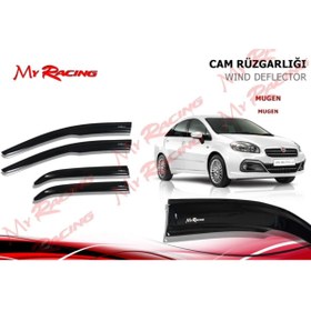 Resim Mugen Fıat Linea Cam Rüzgarlığı 4lü 