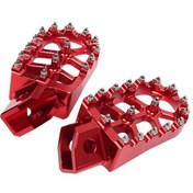 Resim Xurunkeji Yamaha Yz80 Yz125 Yz250 Yz500 Wr200 Wr250 Wr500 Honda Xr350 Motosiklet Ayak Dayama Yeri Kırmızı 