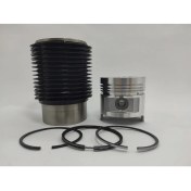 Resim Motokent Kit ( Piston + Segman Seti + Motor Gömleği - Çap : 95.00 mm ) : Ruggerini/Rf 140/Rf 148 
