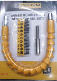 Resim Meşem Esnek Bükülebilir Bits Adaptör Seti 