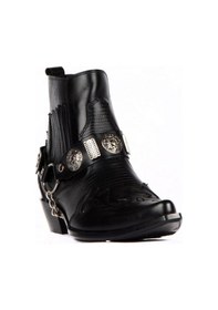 Resim Footcourt Siyah Erkek Kovboy Botu (Western) 