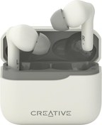 Resim CREATIVE Zen Air Plus Hafif Gerçek Kablosuz Kulak İçi Bluetooth LE Audio, Hibrit Aktif Gürültü Engelleme, Ortam Modu, 32 Saate Kadar Toplam Çalma Süresi, 6 Mikrofon 
