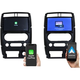 Resim Suzuki Jimny 2006-2017 9 inç 8-64 GB PRO Android Carplay Multimedya 