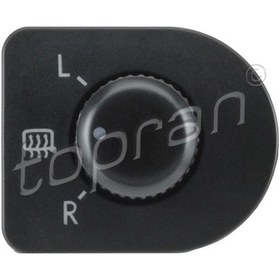 Resim Ayna Ayar Kumanda Dügmesi Isitmali(Siyah-01C) Bora-Golf Iv-Passat 504638207 