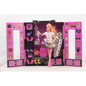 Resim Genel Markalar Fx Hareket Bebekli Gardrobu, Çantalı Giysi Dolabı Star Collection 210035 