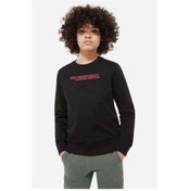 Resim The Offspring Baskılı Unisex Çocuk Siyah Sweatshirt (528542398) 