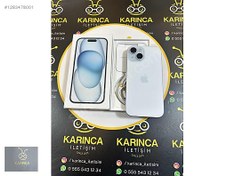 Resim Apple iPhone 15 İkinci El TR | 128 GB | Mavi İkinci El KARINCA İLETİŞİM İPHONE 15 128GB PİL:86 GARANTİLİ HATASIZ 37999