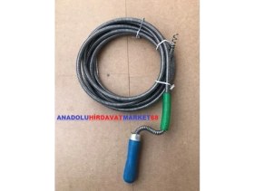 Resim Özs 15METRE 14M Çelik Lavabo Wc Açıcı Tel Banyo Gider Borusu Açma Teli 