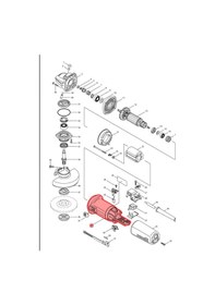 Resim Makita 9564H Gövde Ürün Kodu 453276-2 