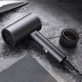 Resim 1400W Gücüne, 1.5m-3m Kablo Uzunluğuna, Avrupa Standart Fişe Sahip Kompakt Katlanabilir Saç Kurutma Makinesi - Ev, Öğrenci Yurtları, Seyahat ve Oteller İçin İdeal, Seyahat Gereksinimleri | Şık Siyah Tasarım | Kompakt Boyut, Ev İçin Saç Kurutma Makinesi 