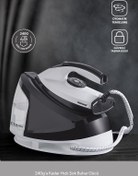 Resim HOMEND Steamwork 1167H Buhar Kazanlı Ütü Siyah Beyaz 2400 W 